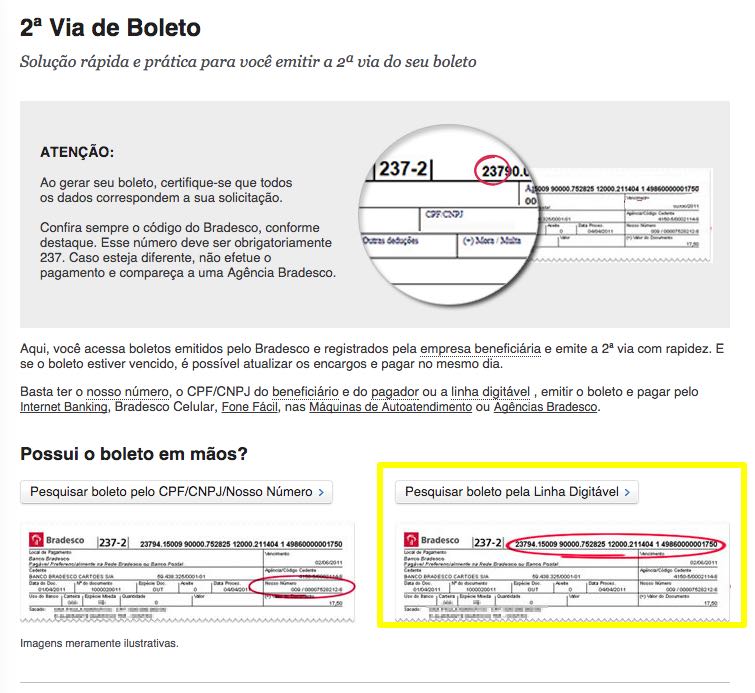 Fatura BradesCard Casas Bahia - Cartão a Crédito