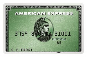 American Express Green é um dos cartões mais desejados da administradora (imagem: divulgação)