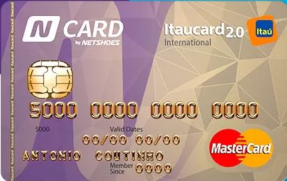 cartão netshoes itaucard mastercard internacional