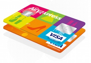AliExpress é um cartão de crédito pré-pago com saldo em dólar e que pode ser recarregado por boleto bancário no Brasil (divulgação) 