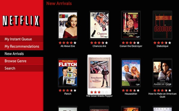 Netflix com cartão de débito
