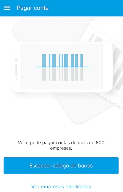 MercadoPago pagamento de contas