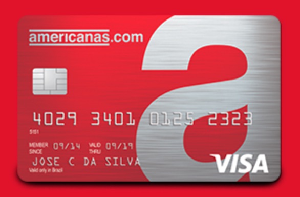 Novo cartão de crédito Americanas Visa emitido pela Cetelem - Cartão a  Crédito