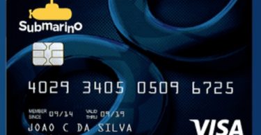 Cartão Submarino VISA