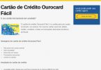 Ourocard Fácil solicitação