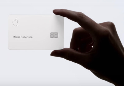 Apple Card em metal