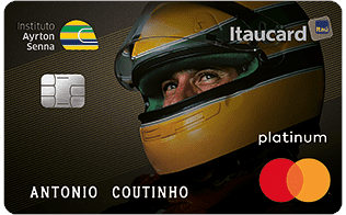 Itaucard Platinum Ayrton Senna MasterCard