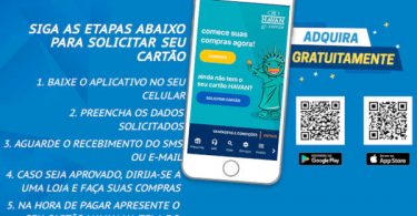 Havan solicitação de cartão por APP