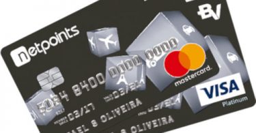 Cartão Platinum Netpoints MasterCard e Visa