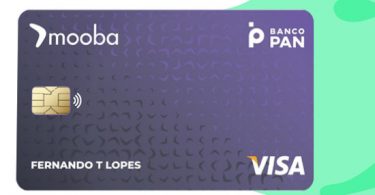 Cartão Mooba Visa Internacional Banco PAN