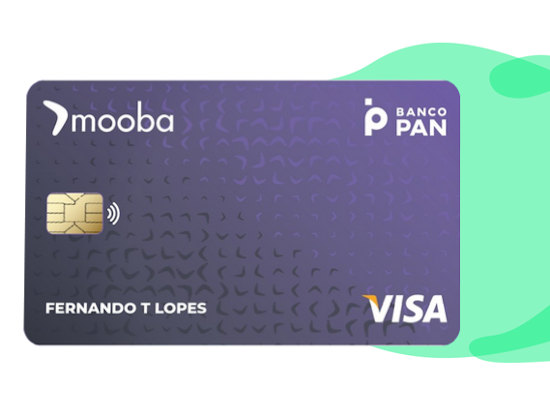 Cartão Mooba Visa Internacional Banco PAN