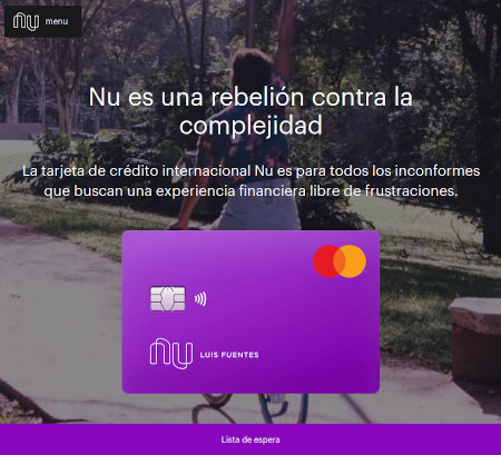 Nubank México lançamento