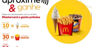 Aproxime e Ganhe MasterCard e McDonal's