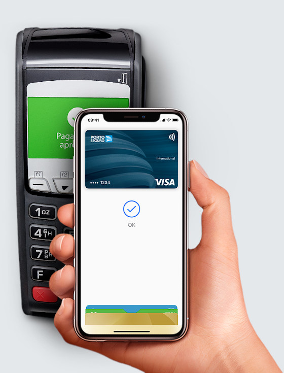 Porto Seguro Cartões funcionando no Apple Pay