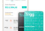 Cartão Trigg Visa e Aplicativo