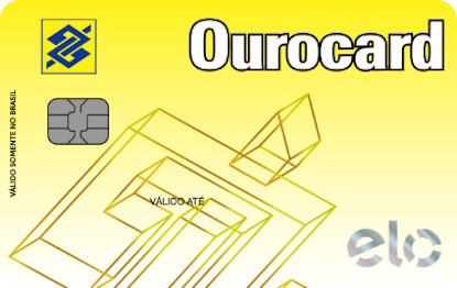 Cartão de Crédito Ourocard Elo Amarelo