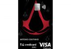 Cartão Assassin's Creed Credicard - edição limitada