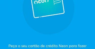 Tela de pedido de crédito Neon