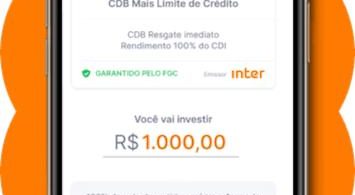 CDB Mais Limite do Banco Inter